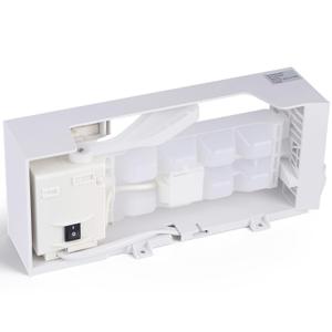 Upgraded W11700250 W11359448 W11546935 W11633658 Ice Maker Assembly Compatible with Whirlpool Kenmore Amana Maytag, Replaces AP7019172 | Set Refrigerator Water Supply to 110ml to Avoid Ice Clumping