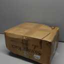 SNTD Fruit and Vegetable Basket Bowls for Kitchen with Metal Top Lid, 5 Tier Rotating Storage Rack Cart for Potato Onion Banana, Wire Basket Organizer on Wheels, Large (White)