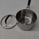 KitchenAid Saucepan with Pour Spouts, 1 Quart, Brushed Stainless Steel, 71018