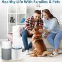 2-pack 511 Replacement Filter, Compatible with Blue Air Blue Pure 511 Air Purifier, Ture HEPA Filters, and Activated Carbon Filter