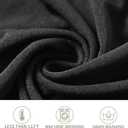 20 Pack Black Spandex Folding Chair Covers in Stretch Washable Fabric for Wedding, Party, Holidays, Celebration and Other Special Events