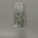 Bibs Pacifiers Color Collection, Set of 2 BPA-Free Latex Pacifiers Made in Europe, Round Nipple Baby Pacifier. (0+ Month (Pack of 2), Sand)