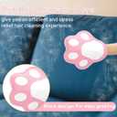 Mity rain 2PCS Pet Hair Removal Glove, Reusable Magical Brush Pet Hair for Cats & Dogs, Electrostatic Pet Hair Remover for Laundry, Carpet, Furniture, Car, Bedding, Easy Cleaning & Grooming Tool Pink