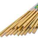 20pcs 5/8" D Thicker Heavy Duty Bamboo Stakes, 6FT Plant Stakes, Natural Garden Stakes for Tomato, Bean, Flowers,Trees Potted and Climbing Plant Support