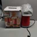 Air Popper Popcorn Maker,Butter Melter.3Minute Quick Popcorn,OilFree And EasyTo Clean. Air Popcorn Machine  Perfect for family movie nights and kids' parties, bright red