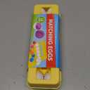 Montessori Geometric Eggs,12 pcs Set Color & Shape Egg Puzzle Toys Matching Eggs for Toddlers 1-3,Preschool Educational Sorting Game Fine Motor Toy Easter Gifts for Kids Boys Girls