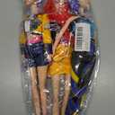 Kpop Demon Hunters Toys Action Dolls Set, 11.5inch Poseable Dolls with Movable Joints, 3Pack Collectible Model Toys for Fans and Kids Game Gift