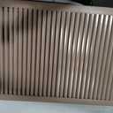 18"x24" Gable Vent for House and Shed Premium Aluminum Louvered Attic Vent with Screen Large Exterior Wall Vent with 16"x22" Opening Brown