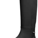 Michael Kors Women's Sydra Tall Boot (7.5, Black)