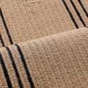 LUMI 2x7 Jute Runner Rug Non Slip for Hallway, Natural Rustic Carpet No Shedding, Farmhouse Braided Area Mat Indoor High Traffic for Living Room, Entryway, Kitchen, Laundry