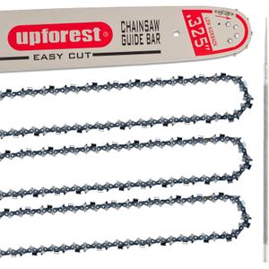 20 Inch guide bar and Saw chain .325" Pitch .050" Gauge 66 Drive Links Fits Husqvarna 435, 430 and More (KF16066DE3L)