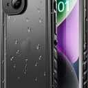 SPORTLINK for iPhone 14 Case - IP68 Waterproof Military Protective Full Body Heavy Duty Shockproof 360 Sealed Dustproof with Camera Screen Protector Cover for i Phone 14 6.1" Black