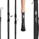 SF Carbon Fiber Fly Fishing Rod, SF-001 4-Piece Set name: 7/8 WT - 9FT