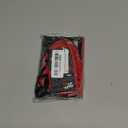 Tuff Pupper Heavy Duty Dog Collar with Handle | Ballistic Nylon Heavy Duty Collar | Padded Reflective Dog Collar with Adjustable Stainless Steel Hardware | Convenient Sizing for All Breeds (X-Large (19 - 23" Neck), March Red)