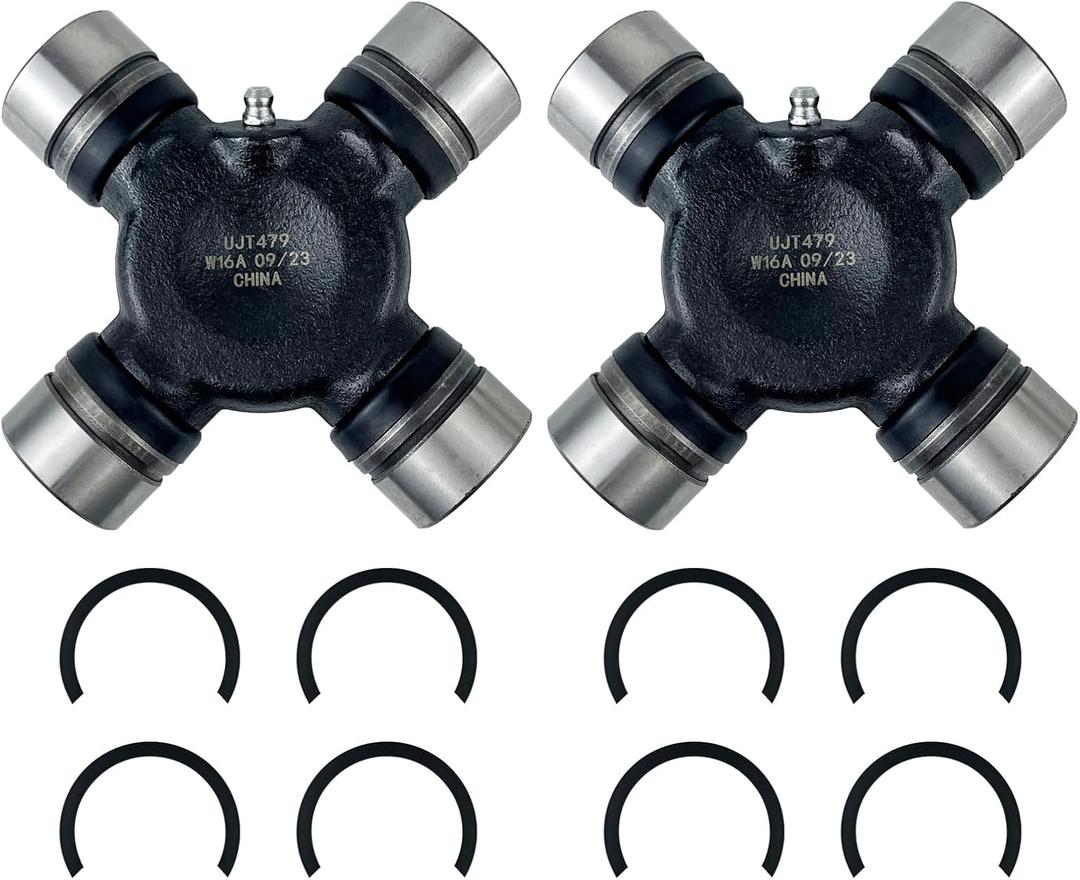 1Pair Outer Axle U Joint 228113 Compatible with Dodge Ram 2500 3500 4 Wheel Drive 2010-2023, Ram 4000 4 Wheel Drive 2013-2018, Ram 4500 5500 4 Wheel Drive 2008-2014, PT479 2AMGR428AC 68065428AC