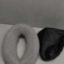 Face Down Pillows for Massage Table, Massage Headrest for Bed, Face Pillow for Stomach Sleeping, BBL Pillow After Surgery Post Eye Surgery & Vitrectomy Recovery, Removable Cover Grey (Gray)