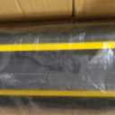 2 Pcs 1.25" High Universal Garage Threshold Seal Strip Flexible Total Length 8'3" Garage Door Flood Bottom Barrier Seal DIY PVC Weather Stripping Replacement, Not Include Adhesive