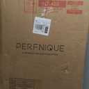 PERFNIQUE Irregular Wall Mirror Asymmetrical Mirror, 27''x19'' Black Mirror for Bathroom Bedroom Living Room Entryway, Decorative Modern Wall Decor, Wall Mounted Mirror (Black, 27''x19'')