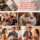 Hand-Painted Sunflower & Butterfly Stained Glass Suncatcher, 6.3'' Round Window Hanging, Ripple-Textured Bird Safe Glass, Gift for Mom Grandma, Decor for Kitchen Living Room Porch Patio