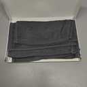 Wash Cloths 6 Pack, Super Soft & Skin Friendly Face Towel for Sensitive Skin, Reusable Washable Makeup Remover Cloth, 10x10 inch Small Baby Washcloths, Easy to Rinse Dark Grey Facial Cleaning Cloth