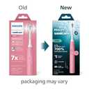 Philips Sonicare 4100 Series Electric Toothbrush - Sonic Toothbrush with Advanced Sonic Technology, Pressure Sensor, Two Intensity Settings, Smartimer & Quadpacer, Deep Pink, Model HX3681/26