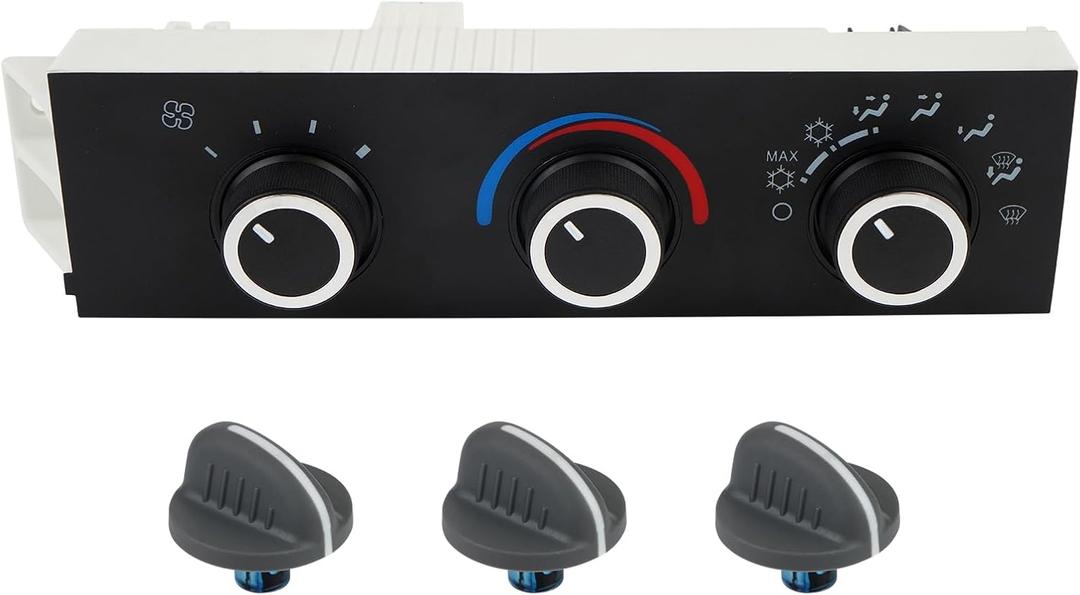 BHB 599-217 Climate Control Module Compatible with 1996-2020 Chevy Express Kodiak Astro & GMC Savana Safari Topkick AC Control Panel Replacement for OE 15073274, 15130959, 94666468