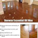 MOODTALK Beeswax Spray Furniture Polish, Wood Cleaner, Wood Floor Polish - For Living Room, Kitchen and Wooden Furniture Floors (Pack of 2) (150 ml)