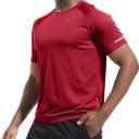 Boyzn 1, 3, 5 or 7 Pack Men's Workout Running Shirts, Dry Fit Moisture Wicking T-Shirt, Gym Athletic Short Sleeve Tee Shirts (M)