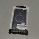 HuwaiH Magnetic Stand for Samsung Galaxy S25 Ultra Case, Military-Grade Protection, Anti-Fingerprint Anti-Scratch Translucent Matte Phone case for Samsung Galaxy S25 Ultra(Dark Blue)