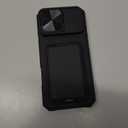 SSLOTSCASE for iPhone 17 Pro Max Case with Card Holder & Kickstand & Slide Camera Lens Cover & Camera Stand & Wallet, Military-Grade Heavy Duty Phone Case Cover for iPhone 17 Pro Max 5G 2025, Black