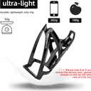 ROCKBROS Bike Water Bottle Holder Ultra-Light Bicycle Bottle Cages with Screws Tool, Universal Bike Cup Holder for Road MTB Mountain Bikes Cycling Accessories2 Pack