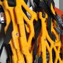 Zento Deals Car Snow Tire Chains  Heavy-Duty Anti-Slip Traction Device for All Seasons  Durable Emergency Tire Chains for Cars, SUVs, and Trucks (Yellow)