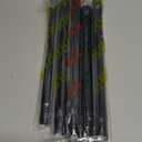 ENJOYBASICS Matte Black Shower Curtain Rod 30 to 76 Inches, 1 Inch Stainless Steel Adjustable Spring Tension Rods No Drill for Bathroom, Closet, Window, Room Divider, Never Rust, Non Slip