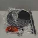 iDavosic.ly 2 Tier Corner Plant Stand Indoor, Tall Vertical Metal Flower Heavy Duty Pot Holder Shelf Outdoor for Patio Porch Living Room, Modern Black - Round