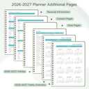 8 x Monthly Planner 2026-2027, 2 Year Calendar 2026-2027 (Jan 2026 - Dec 2027), 7" x 10", 26-27 Monthly Calendar Planner, 24-Month Planning Book for Home School Office Supplies