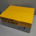 Leaf Blower Cordless, Electric Cordless Leaf Blower with 2 * 4.0Ah Battery Powered, Blowers for Lawn Care, Blower with Extension Nozzle, Battery Powered Blowers Leaf Cordless