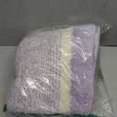 CozeCube Bath mats for Bathroom Non Slip, Fluffy Absorbent Microfiber Bath mat Washable, Aesthetic Bathroom Rugs, Cute Purple Bath mat, Lavender, 32" x 20" (2'8" x 1'8" (Rectangular))