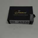 Jecanori 5X Strength Magnetic Copper Bracelet for Women Ellipse Magnets Pure Copper Magnetic Bracelet Premium Butterfly Clasp & Adjustable Length Four-Leaf Clover Health Bracelets