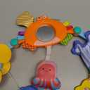 Baby Stroller Arch Toy, Car Seat Toys, Adjustable Arch Stroller toy with Hanging Sensory Activity toys,fits on Baby Bouncer, Bassinet, Stroller, Crib and Car Seats for baby infant Boy Girl 0-18 Months (Set4)