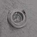 G-PLUG 10FT RG6 Coaxial Cable Connectors Set - High-Speed Internet, Broadband and Digital TV Aerial, Satellite Sky Cable Extension- Weather-Sealed Double Rubber O-Ring and Compression Connectors White