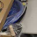 ZELUS 25in. Balance Ball | 660lb Inflatable Half Exercise Ball Wobble Board Balance Trainer w Nonslip Base | Half Yoga Ball Strength Training Equipment w 2 Bands, Pump, Extra Ball Included (Blue)