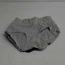 UMMISS Womens Underwear,Cotton High Waist Underwear for Women Full Coverage Soft Comfortable Briefs Panty Multipack (Medium, Black-Grey, Total 5 Pack)