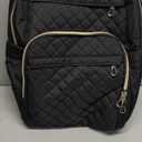 KROSER Laptop Backpack 15.6 Inch Stylish Daypack with USB Charging Port, Water-repellent Nylon Backpack Backpack for Travel/Business/Women/Black