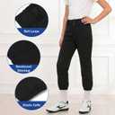 Girls Softball Pants 4T-14 Years Toddler Youth Baseball Tee Ball Pant with Pockets Belt Loops