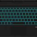 Surface Pro Keyboard Bluetooth Connection Type Cover with 7 Colors Backlit, Touchpad, Sleep/Wake Function, Rechargeable Battery for Surface Keyboard for Microsoft Surface Pro 7+/7/6/5/4/3