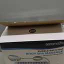 SereneLife Bubble Bath Mat, Bathtub Mat with Air Massage and Remote Control, Waterproof, Non-Slip, Adjustable Bubble Intensity, Aroma Diffuser, 47x14.2 Inch Full Body Spa Massager