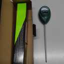 XLUX Soil Moisture Sensor Meter Water Monitor, Hygrometer for Gardening, Farming,Plants, No Batteries Required, 2 Pack (Green)