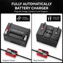 Foval Automatic Trickle Battery Charger 12V 1000mA Smart Battery Charger (1A)