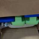 Little Tikes Easy Store Jr. Picnic Table with Umbrella - Blue / Green (Junior)