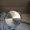 Tramontina Utsava 11-Inch Tri-Ply Clad Stainless Steel Ceramic-Coated Dosa Tawa, Non Stick Tava Pan for Roti, Crepe Pan, Comales para Tortillas, Pancake Griddle, Nonstick Flat Skillet